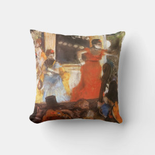 Cafe Concert in Les Ambassadeurs von Edgar Degas Kissen