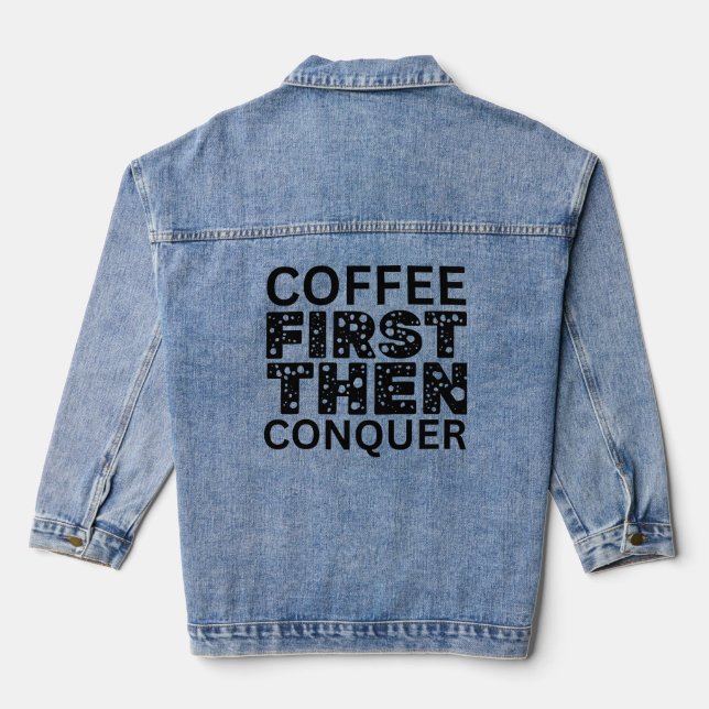 Café D'Abord, Puis Conquérir (Verso)