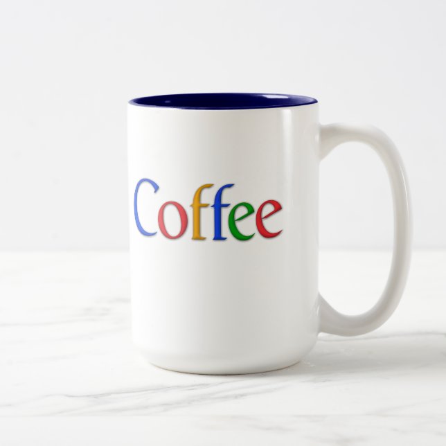 café dans la tasse de police google (Droit)