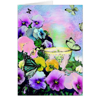 Café dans le jardin