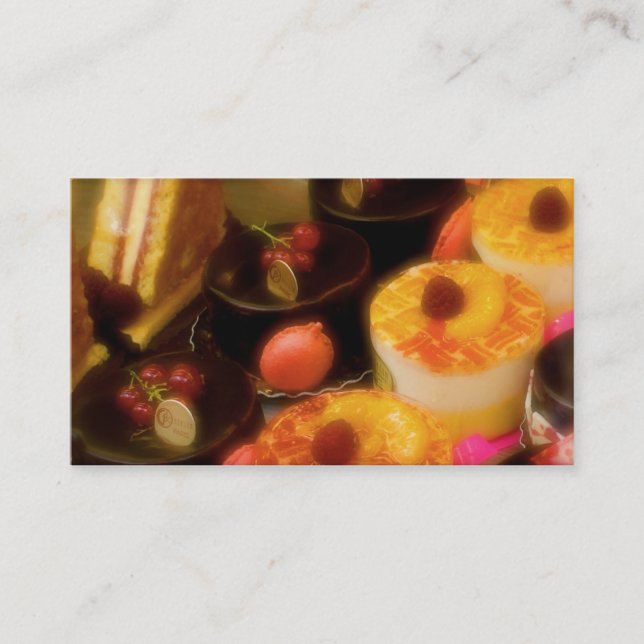 Café de boulangerie carte de visite (Devant)