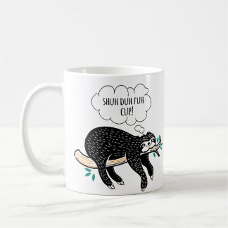 Café de citation de paresse de tasse de Shuh Duh