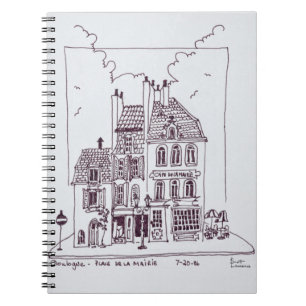 Cafe De La Mairie   Boulogne-Sur-Mer, Frankreich Notizblock