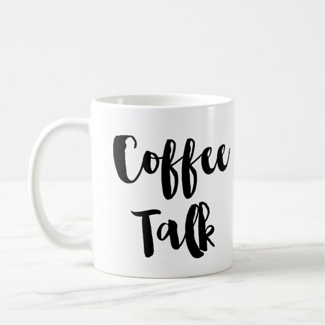 Café d'entretien de café ou tasse de thé (Gauche)