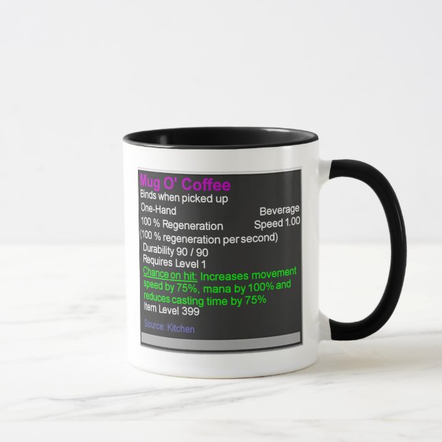Café d'O de la tasse de la roulette épique (Droite)