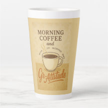 Café Du Matin Et Mug Latte Gr-Attitude