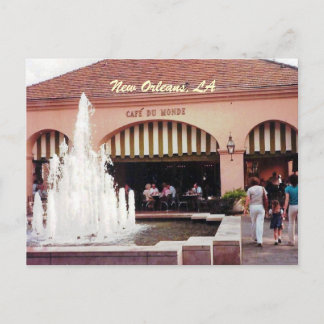Café Du Monde New Orleans, Postkarte