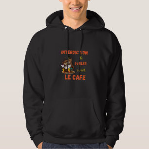 Café du Morning schwierige Alarmanlage mit Eimer u Hoodie