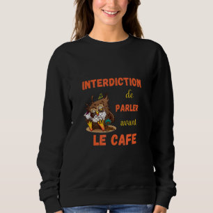 Café du Morning schwierige Alarmanlage mit Eimer u Sweatshirt