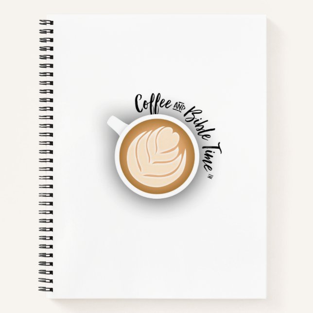 Café et Bible Time (Logo) Journal Blanc (Devant)