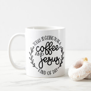 Café et Coupe de Mug de la Fête Jésus