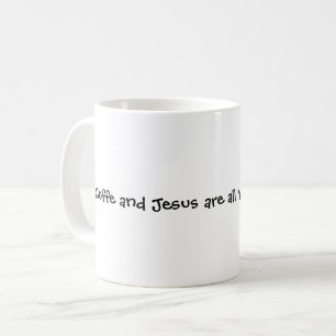 Café et Jésus Mug