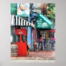 Cafe Fells Point MD Poster