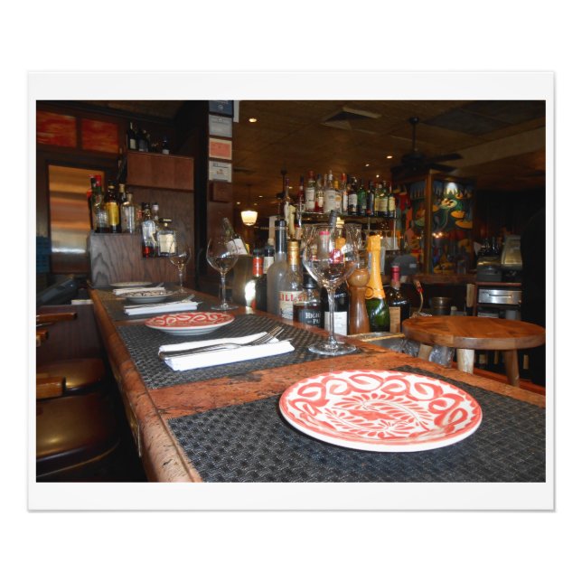 Cafe Fiorello, New York City Fotodruck (Vorne)