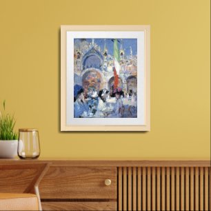 Café Florian, Venedig Francis Cadell Poster
