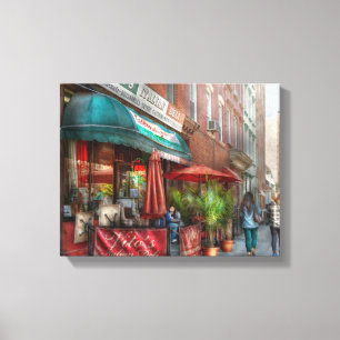 Cafe - Hoboken, NJ - Vito's Italian Deli Leinwanddruck