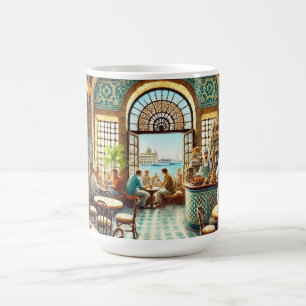 Café in Alexandria Ägypten Kaffeetasse