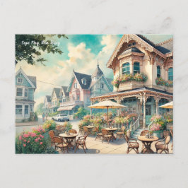 Café in Cape May New Jersey Postkarte
