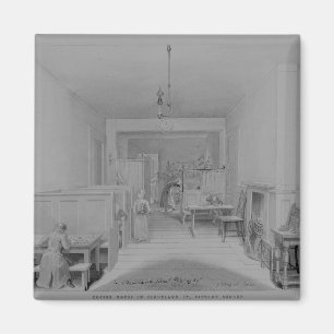 Café in Cleveland-Straße Magnet