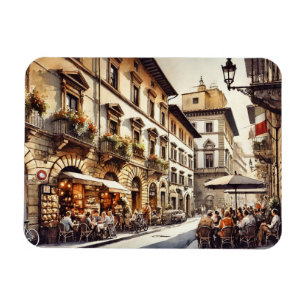 Café in Florenz Italien Magnet