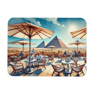 Café in Kairo Ägypten Magnet