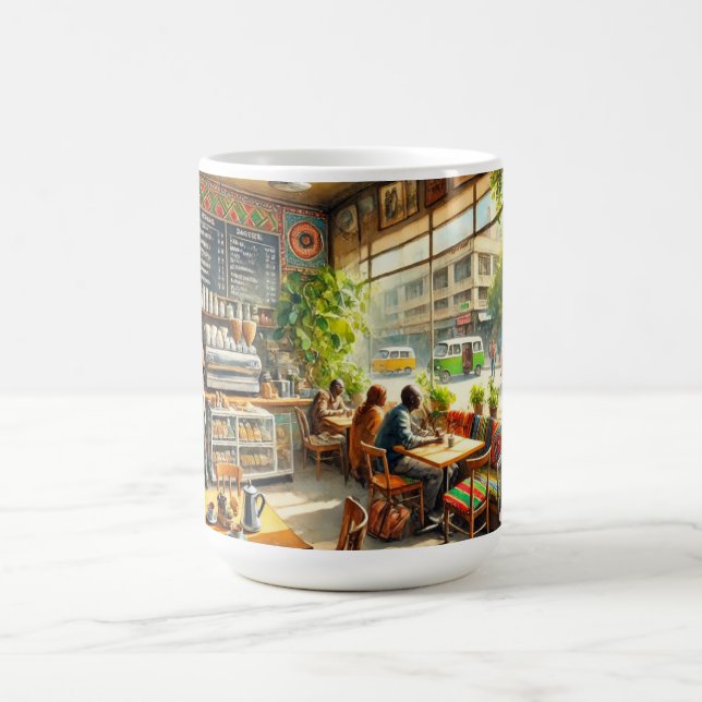 Café in Nairobi Kenya Tasse (Mittel)