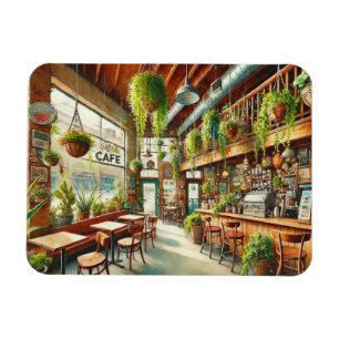 Café in Portland Oregon Magnet