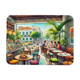 Café in Rio Brasilien Tasse Magnet