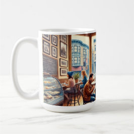 Café in San Francisco North Beach Kaffeetasse