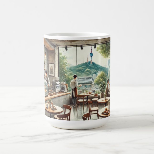 Café in Seoul Korea Namsan Tasse (Mittel)
