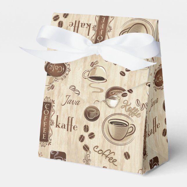 Cafe! Kaffe! Coffee! Geschenkschachtel (Vorderseite)