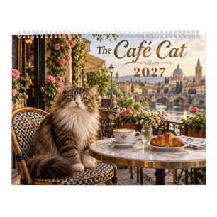 Café-Katzen Europäisches Kaffeehaus Kalender