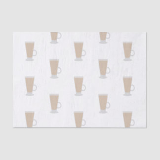 Café Latte Coffee Seidenpapier