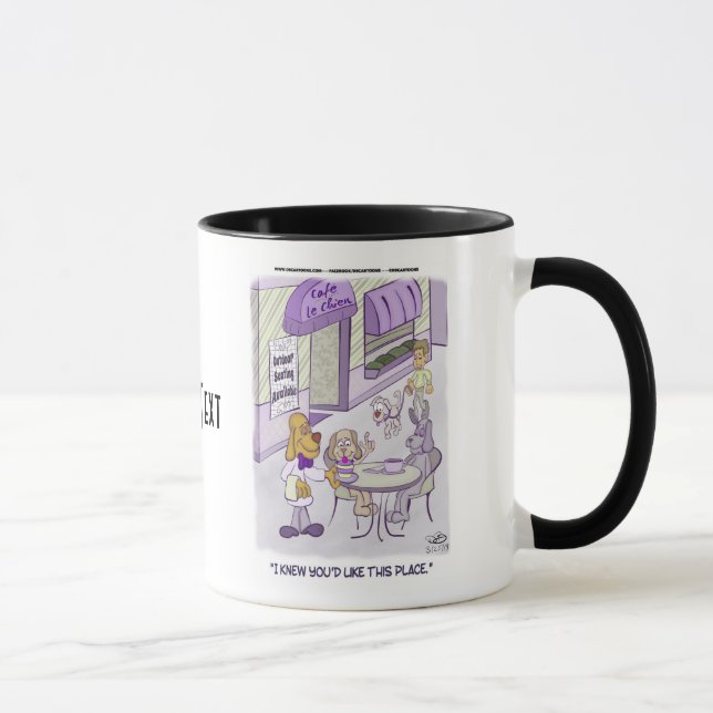 Café Le Chien Combo Mug (Droite)