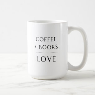 Café + Livres + Love Mug