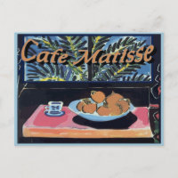 Cafe Matisse, Orangen Poster