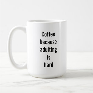 Café mignon d'énonciation tasse de classique de 15