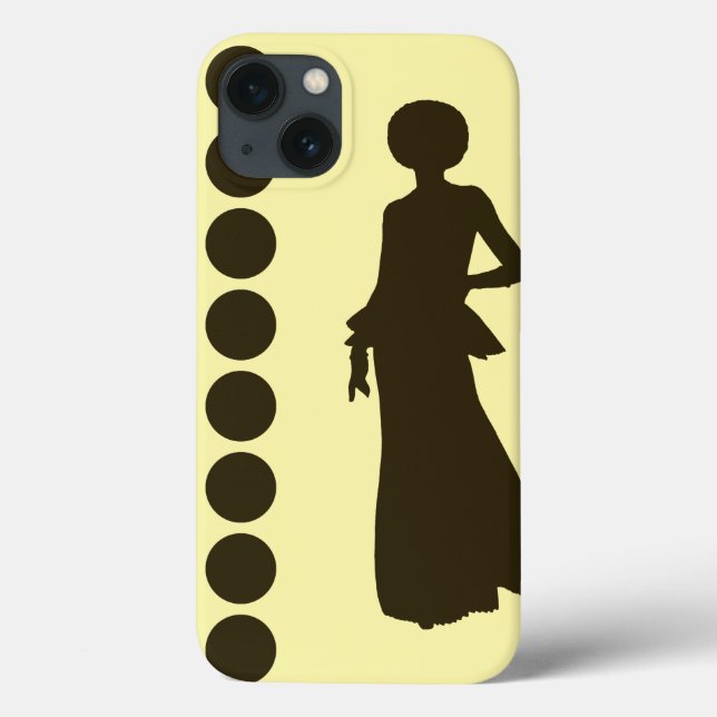 Café Mocha Cream Neutral Dots Mode Case-Mate iPhone Hülle (Rückseite)