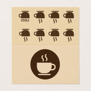 ☕ Café moderne Loyauté & Carte de visite