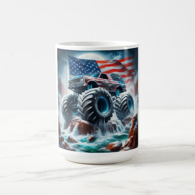 CAFÉ MONSTER TRUCK MUG (Centre)