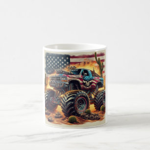 CAFÉ MONSTER TRUCK MUG