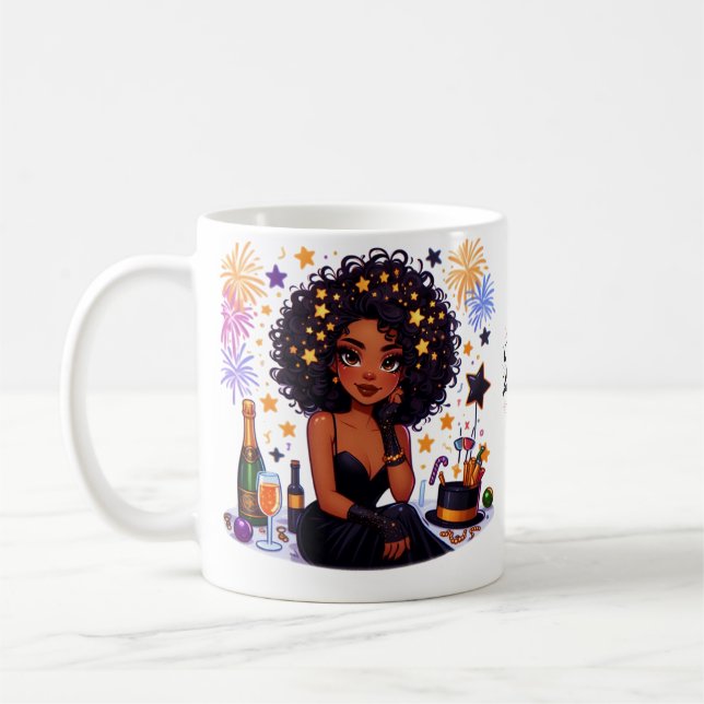 Café Mug de la nouvelle année (Gauche)