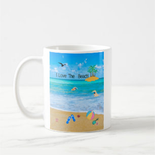 Café Mug J'Aime La Plage