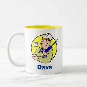 Café Mug pour un travailleur électrique ou un élec