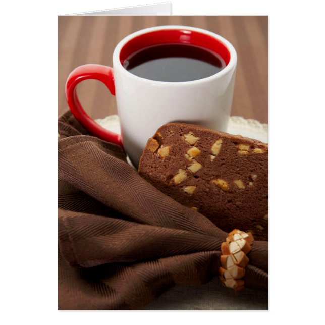 Café noir et biscotti (Devant)