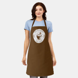 Café oder Bar Custom Barista Schürze