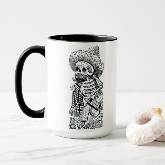Café ou Mug Mort (Avec donut)