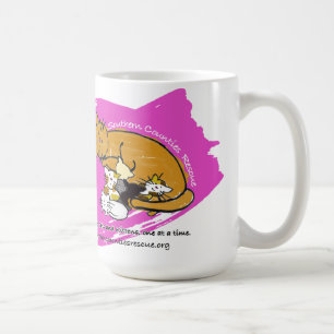 Café ou tasse de voyage (logo rose de Kitty)