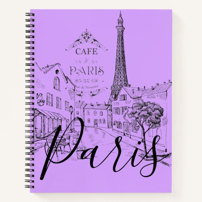 Café Paris Carnet (Devant)