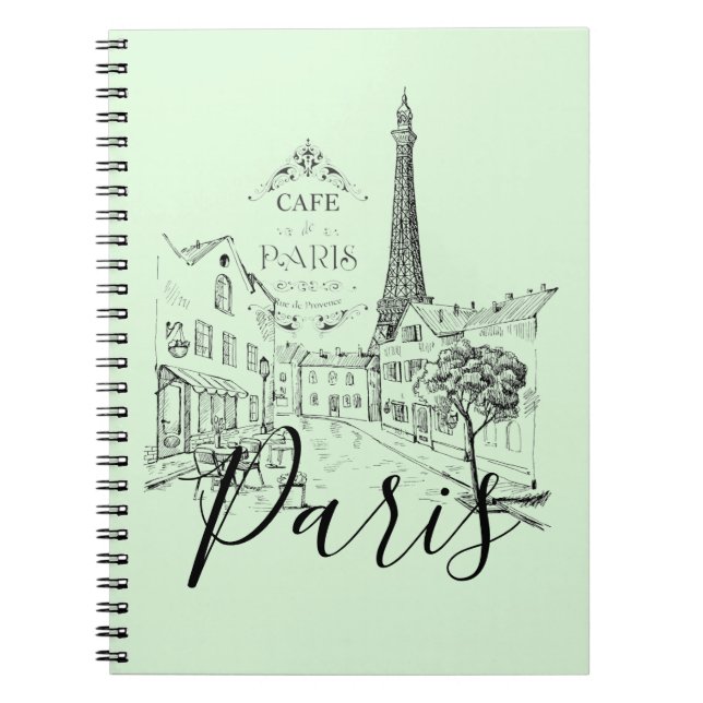 Cafe Paris   Carnet (Devant)